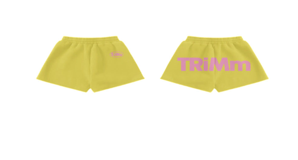 La Femme TRiMmée Yellow shorts