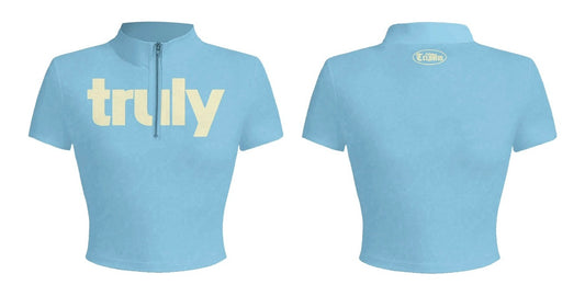 La Femme TRiMmée Cloud Blue top