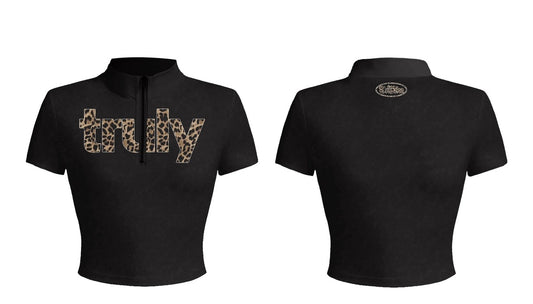 La Femme TRiMmée Wild Black top