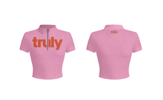 La Femme TRiMmée Pink top