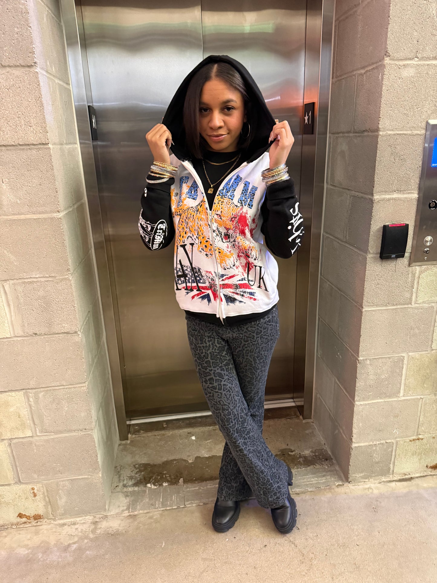 Leopard Strike Hoodie