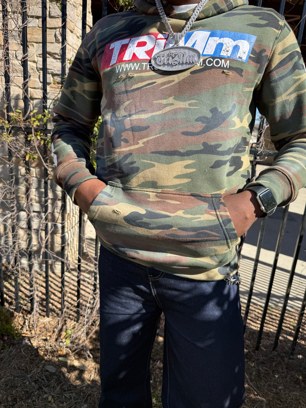 Ghost Camo Hoodie